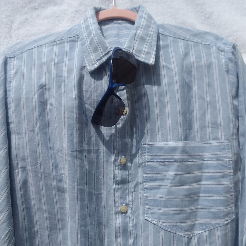 Bundle Matching Sharp Sunglass&Cotton Slim-Fit Lo… - image 1